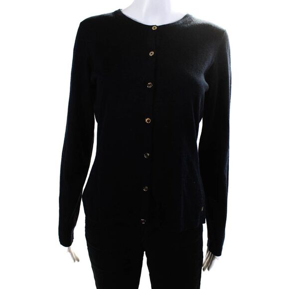 Caroline Square Neck Button Up Sweater